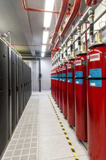 Data center with VDS