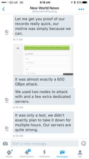 data-center hosting haking server tweet