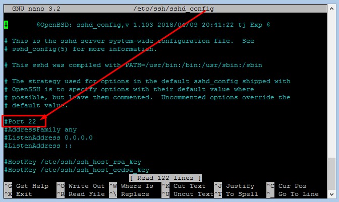 ssh Port 22