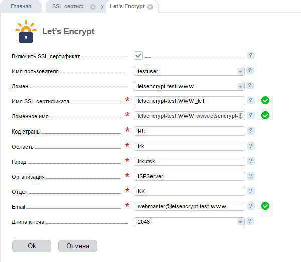 4 ssl certificate