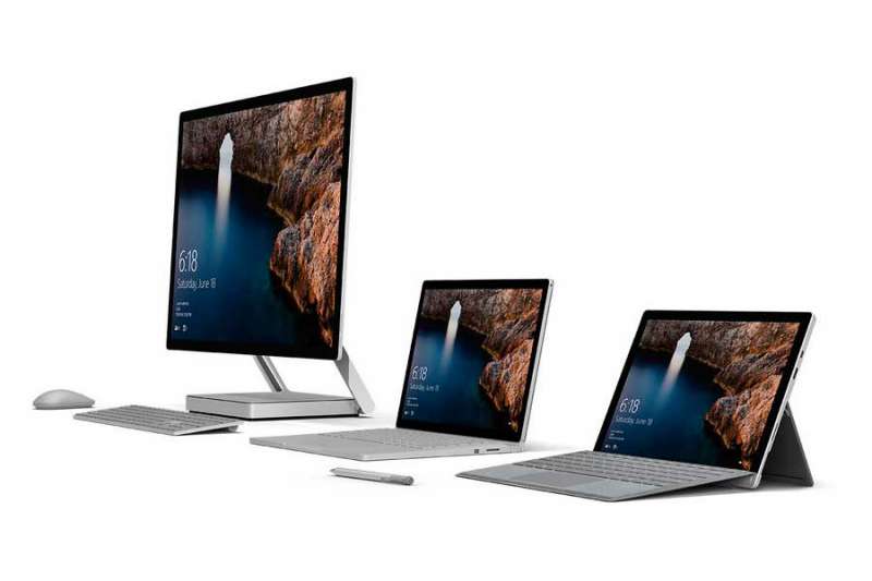 О новых Microsoft Studio PC, Surfacebook и Microsoft VR